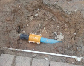 定日水管漏水检测的情况